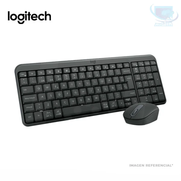 combo teclado y mouse inalambrico logitech mk250 compact bluetooth negro