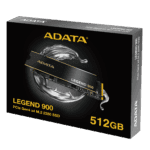 512gb ssd m.2 adata legend 900 nvme pcie 4.0 7000mb/s