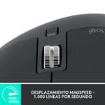 mouse inalambrico ergonomico logitech mx master 3s grafito bluetooth logi bolt
