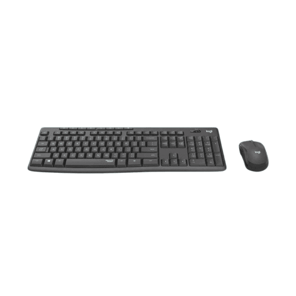combo teclado y mouse inalambrico logitech mk295 silent touch usb negro