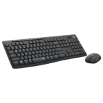 combo teclado y mouse inalambrico logitech mk295 silent touch usb negro