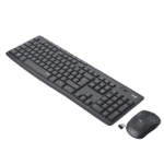 combo teclado y mouse inalambrico logitech mk295 silent touch usb negro