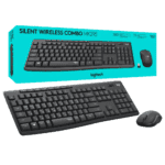 combo teclado y mouse inalambrico logitech mk295 silent touch usb negro