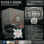 procesador amd ryzen 5 8500g 6 nucleos/12 hilos 5.0ghz am5