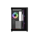 case cooler master elite 600 black argb vidrio templado