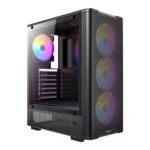 Case Antec VX310 ARGB Vidrio templado 4 ventiladores