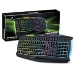 TECLADO GENIUS SCORPION K-220 ALÁMBRICO USB GAMING NEGRO SP