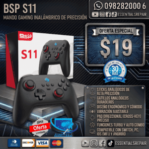 mando inalámbrico bsp s11
