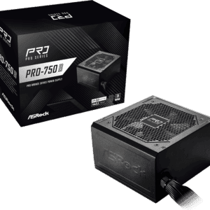 FUENTE DE PODER ASROCK PRO-750B 750W 80 PLUS BRONCE ATX 3.1 PCIE 5.1