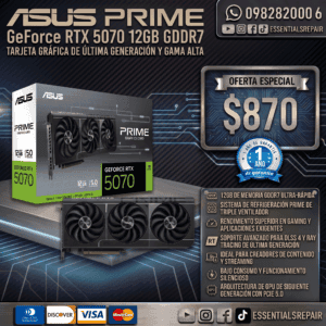 asus prime geforce rtx™ 5070 12gb gddr7 copia