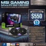 msi geforce rtx™ 5060 ti gaming oc 8gb gddr7