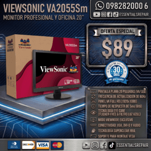 monitor viewsonic va2055sm