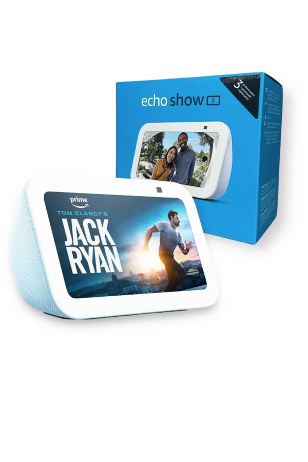 pantalla inteligente amazon echo show 5 (3ra gen) tÁctil 5.5 cÁmara 2mp blanco 1