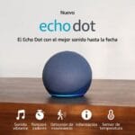 parlante inteligente amazon echo dot 5ta generaciÓn con alexa azul 1