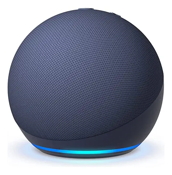 parlante inteligente amazon echo dot 5ta generaciÓn con alexa azul 9