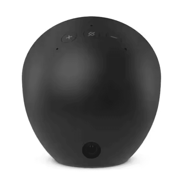 parlante inteligente amazon echo spot con pantalla 2.8 y reloj alarma negro 2