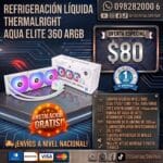 refrigeraciÓn lÍquida thermalright aqua elite 360 argb v3 white