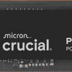 crucial ssd p310 2280 isolated front view